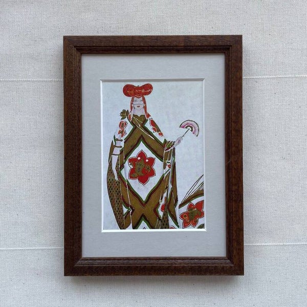 Art Print Umberto Brunelleschi In Vintage Frame