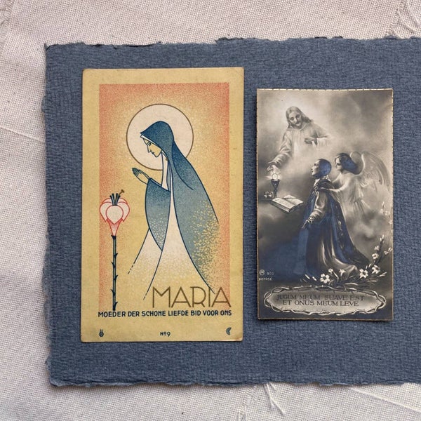 Vintage Set Bidprentjes