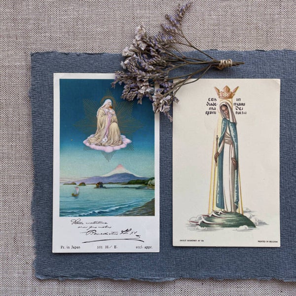 Vintage Set Bidprentjes