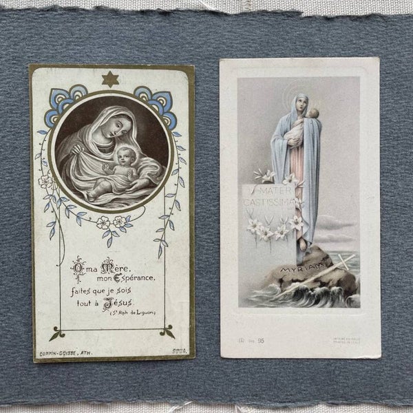 Vintage Set Bidprentjes