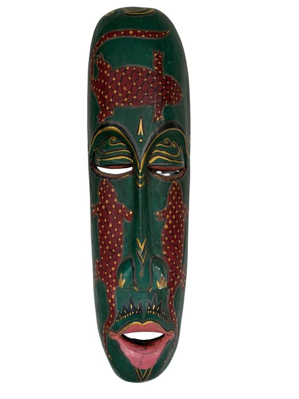 Vintage Afrikaans Masker Hout