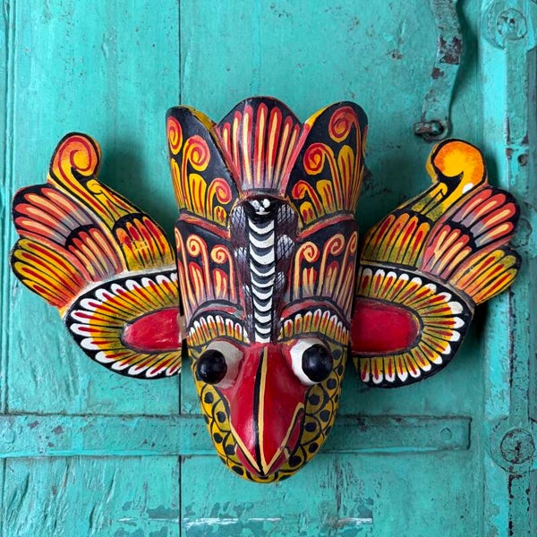 Vintage Hout Masker Sri Lanka