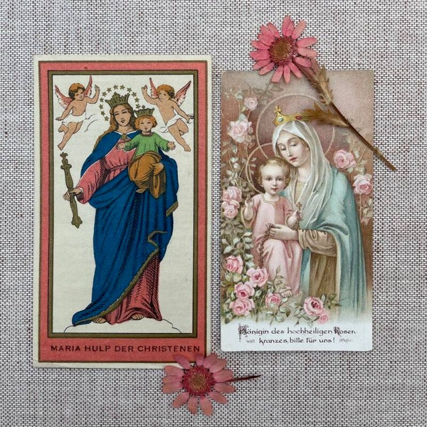 Vintage Set Bidprentjes