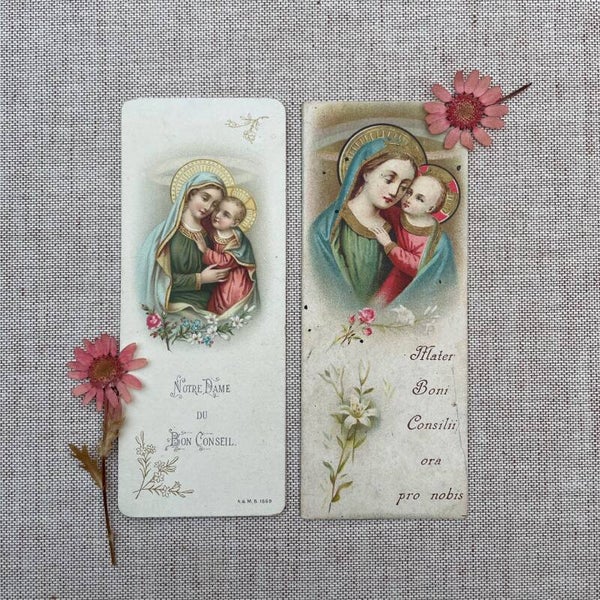 Vintage Set Bidprentjes