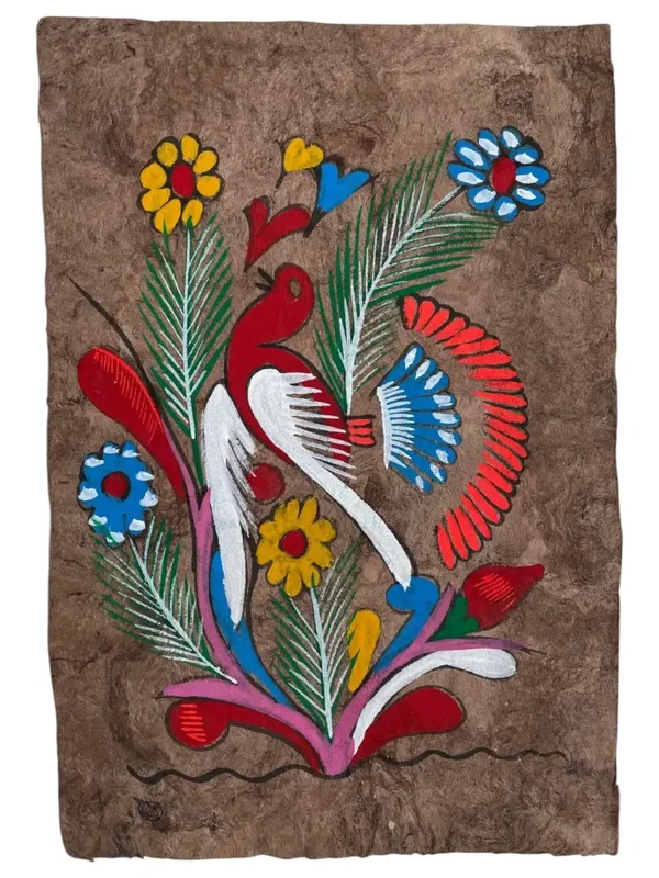 Mexicaanse Kunst Op Schorspapier