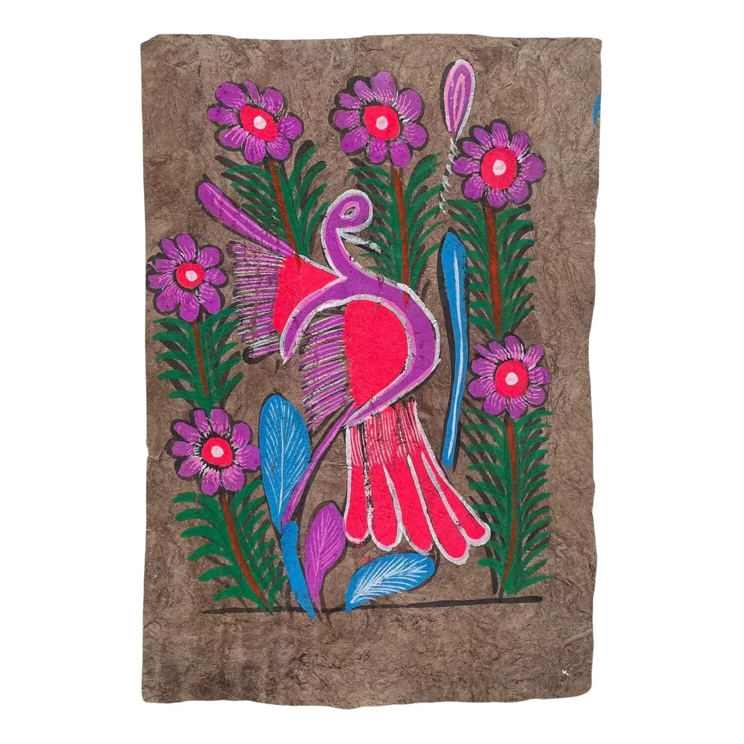 Mexicaanse Kunst Op Schorspapier