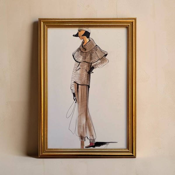 Paris Fashion Archive No. 01 - The Ruffled Knit