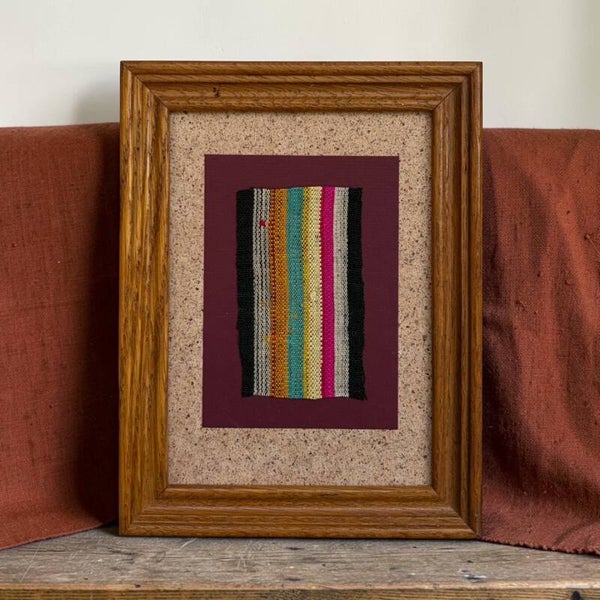 Handgemaakt In Vintage Frame - Cotton Stripes