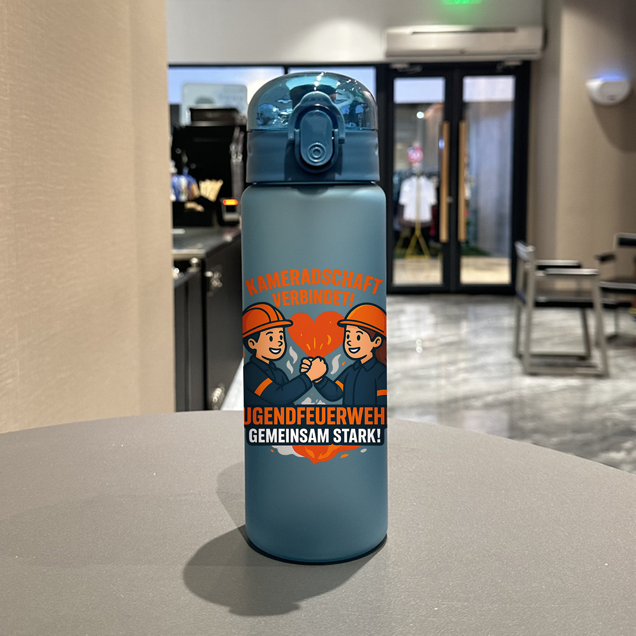 Trinkflasche – Jugendfeuerwehr „Kameradschaft verbindet! 750ml