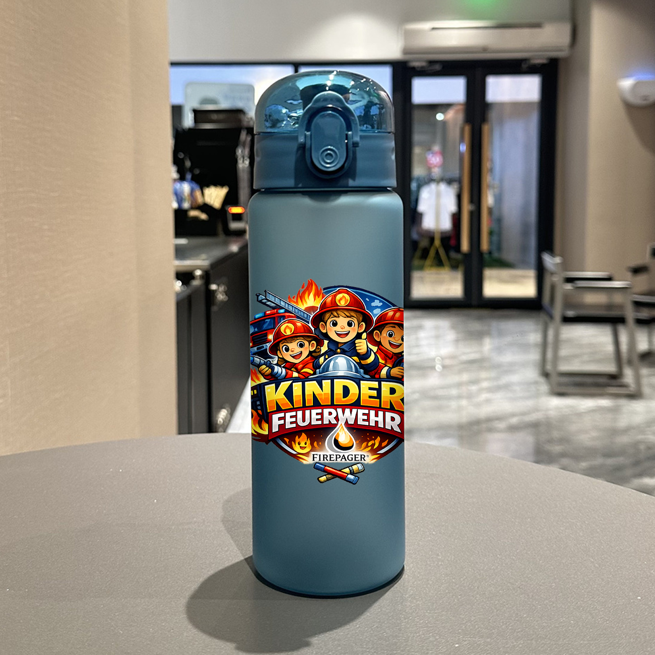 Kinderfeuerwehr Trinkflasche – Feuerwehrspaß für kleine Helden 🚒🔥