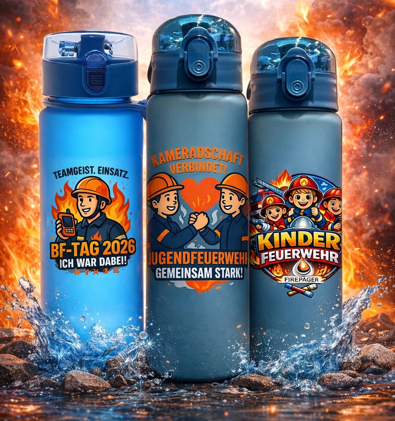 FirePager Trinkflasche