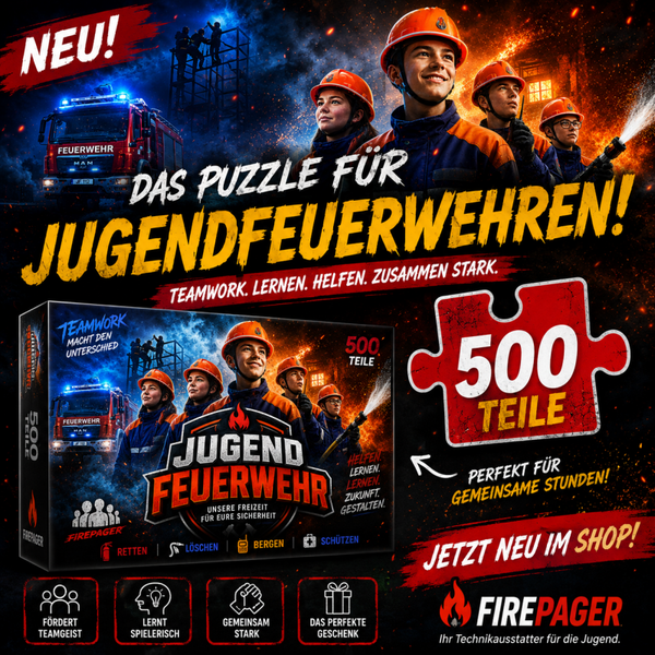 FirePager® Jugendfeuerwehr Puzzle – 500 Teile