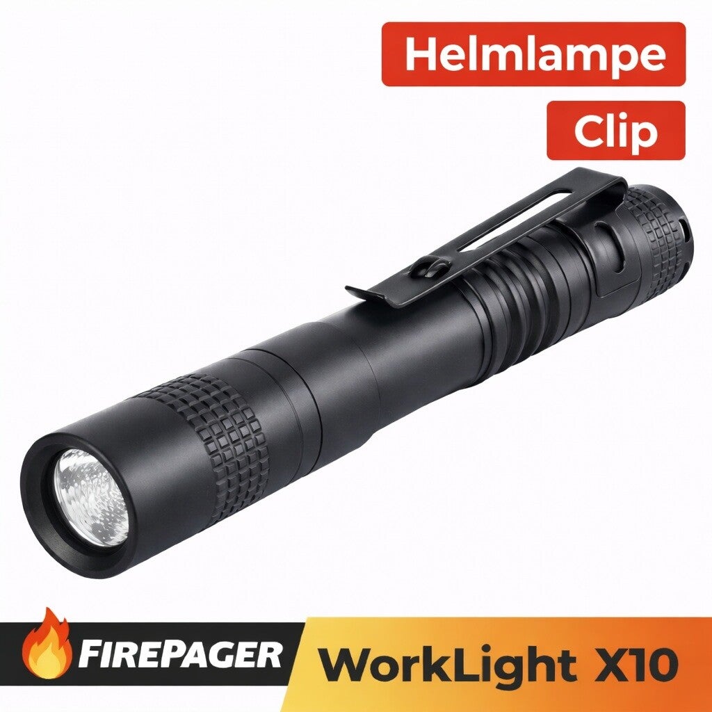 FirePager WorkLight X10 - Helmlampe