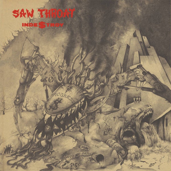 SAW THROAT -  Inde$troy  2CD Pre-order