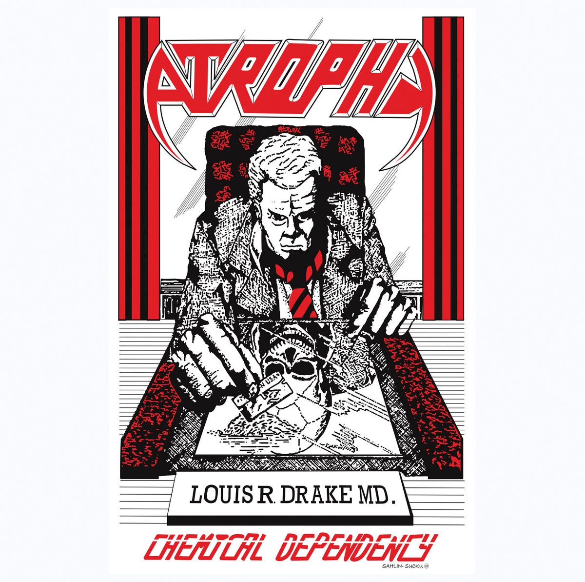 Atrophy - Chemical Dependency CD | VICRECORDS