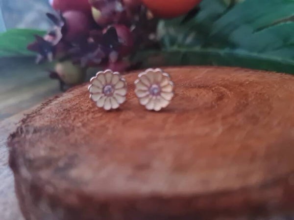 Oorbellen met Kleine Bloempjes