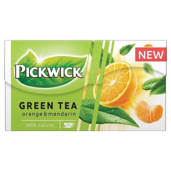 Pickwick groene thee orange manderin