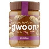 g'woon pindakaas naturel  350 Gram