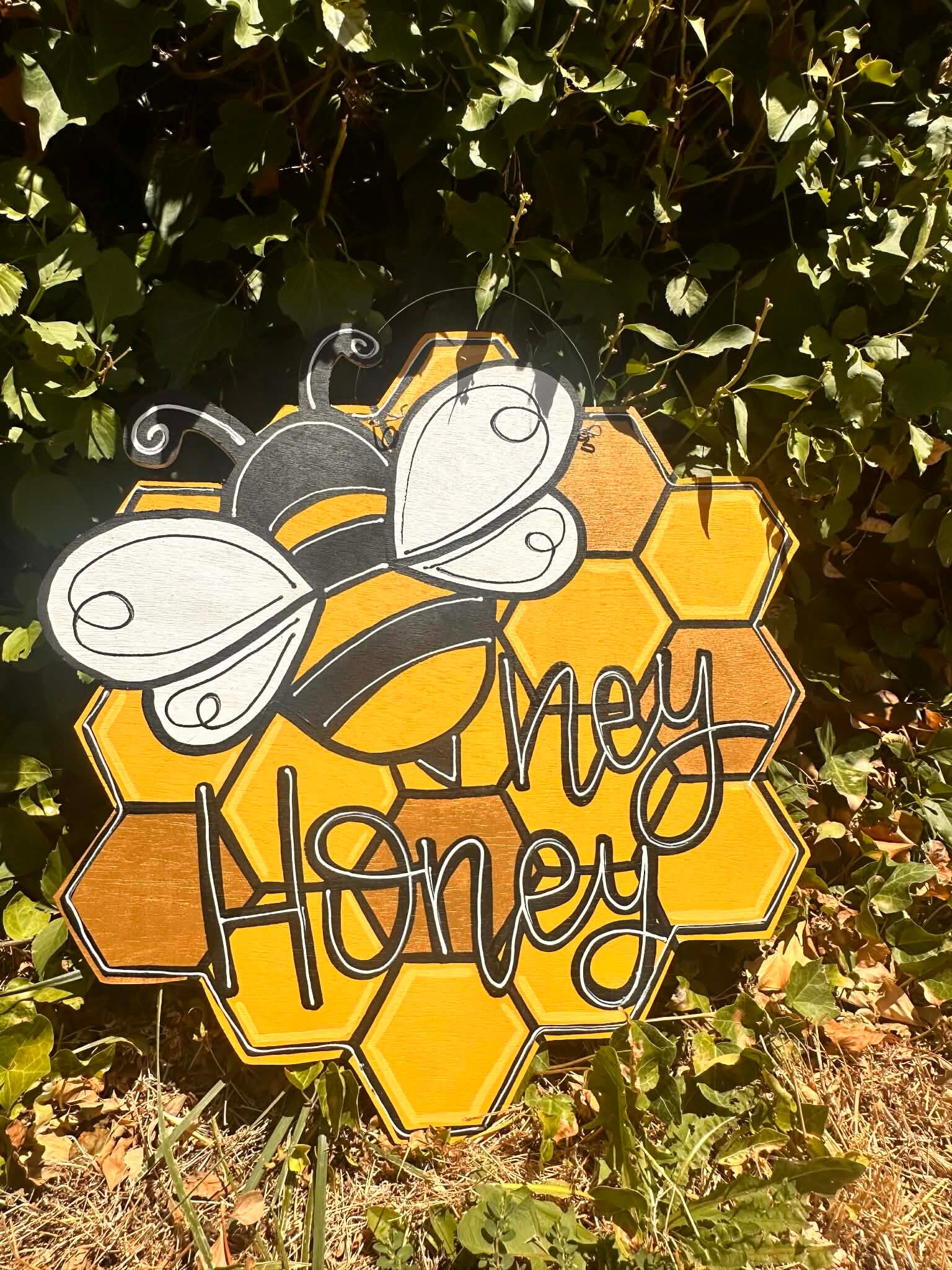 Hey Honey Door Hanger