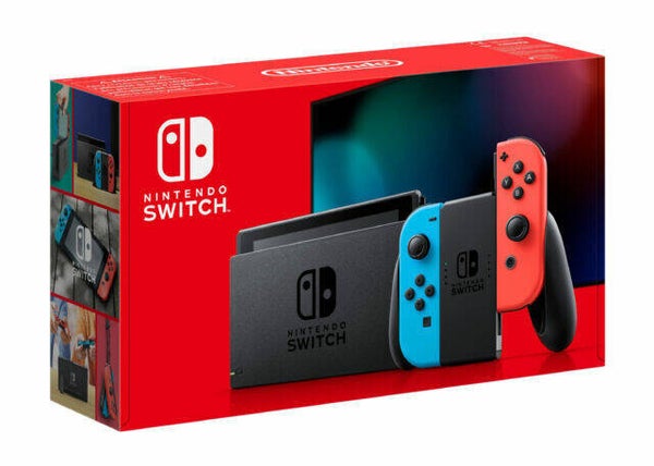 Nintendo Switch HAC-001(-01) Mario Red & Blue Edition (Limitiert) 32GB