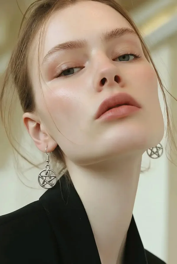 Pentagram Earrings