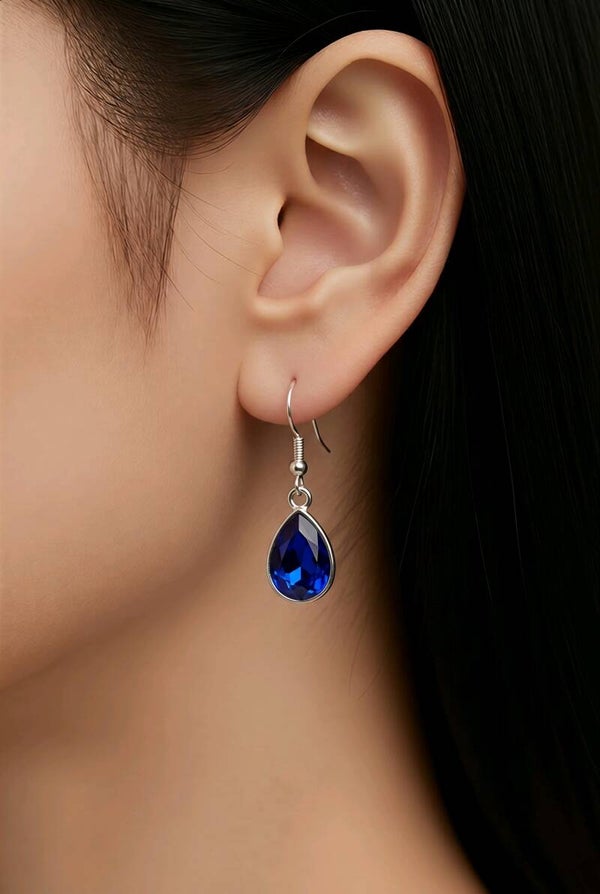 Sapphire Blue Earrings