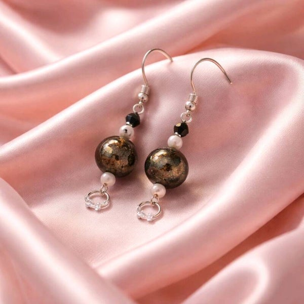 Lava Rock Earrings