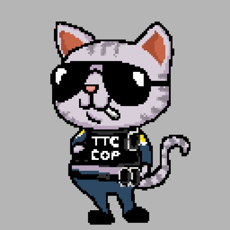 TTC Cop - Pixel Art
