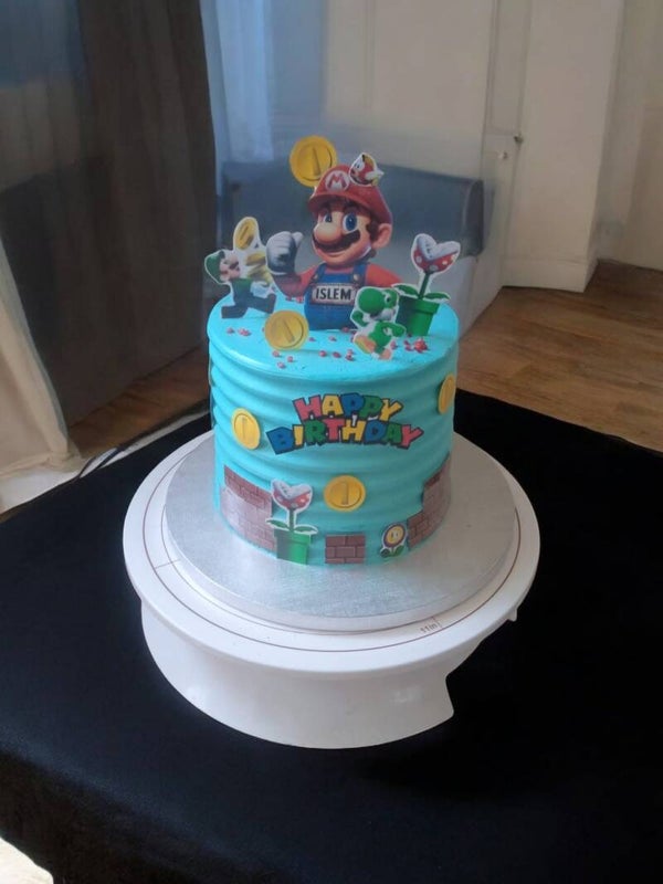 Layer cake thème Mario