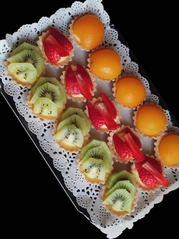Mini tartelettes aux fruits – Box de 15 pièces