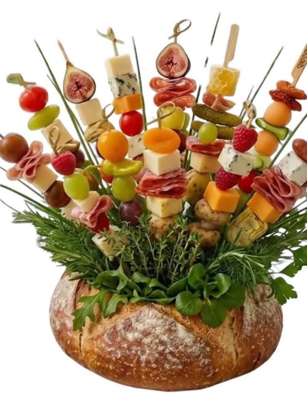 💐 Bouquet Apéritif – 15 brochettes