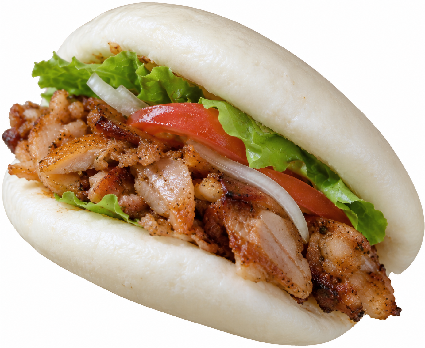 Mini Bao façon kebab poulet
