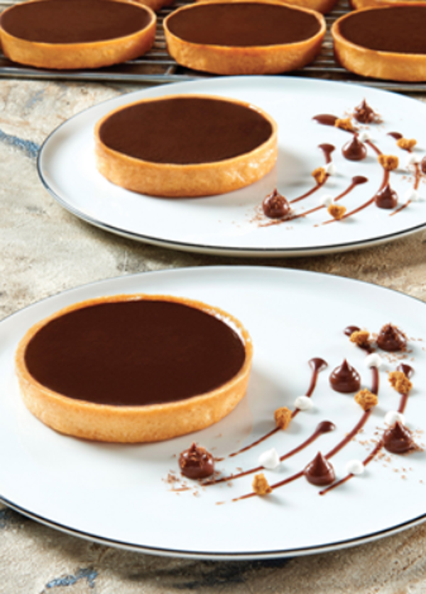 Tartelette individuelles au chocolat intense