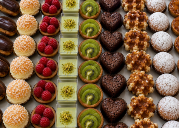 🍰 Formule Goûter – 9 pièces par personne
