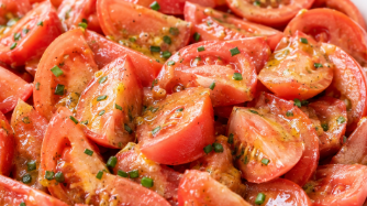 🍅 Salade de tomates à la vinaigrette au curry (2kg)