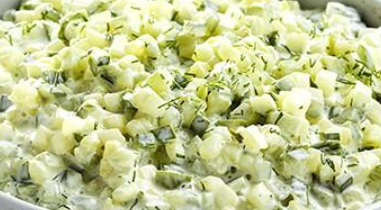 🥒 Salade de concombre à l’ail et aux fines herbes (2 kg)