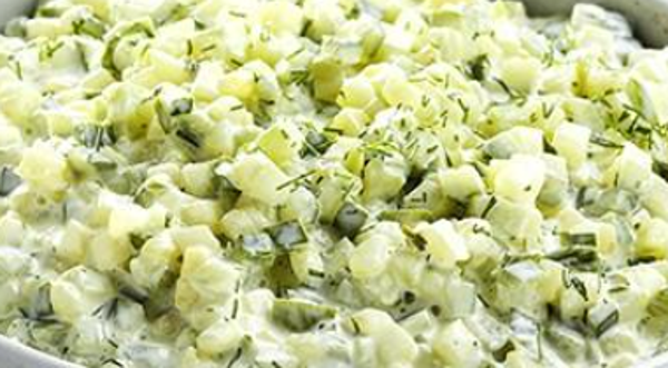 🥒 Salade de concombre à l’ail et aux fines herbes (2 kg)