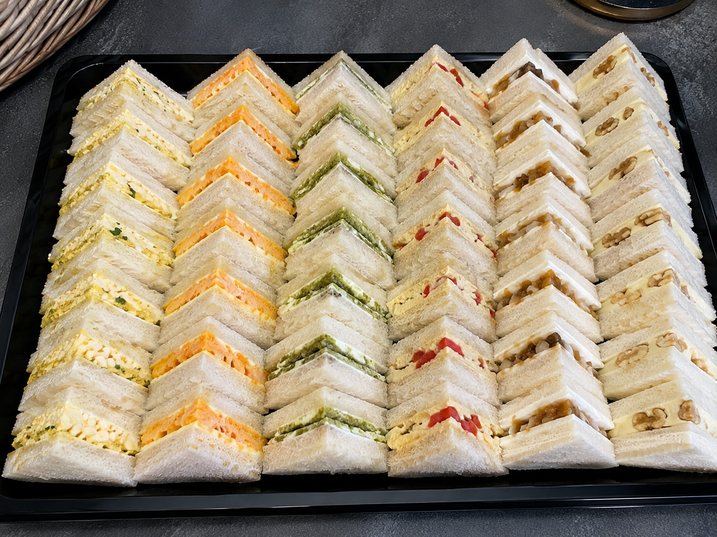 🥪 Plateau de 30 mini-clubs végétariens