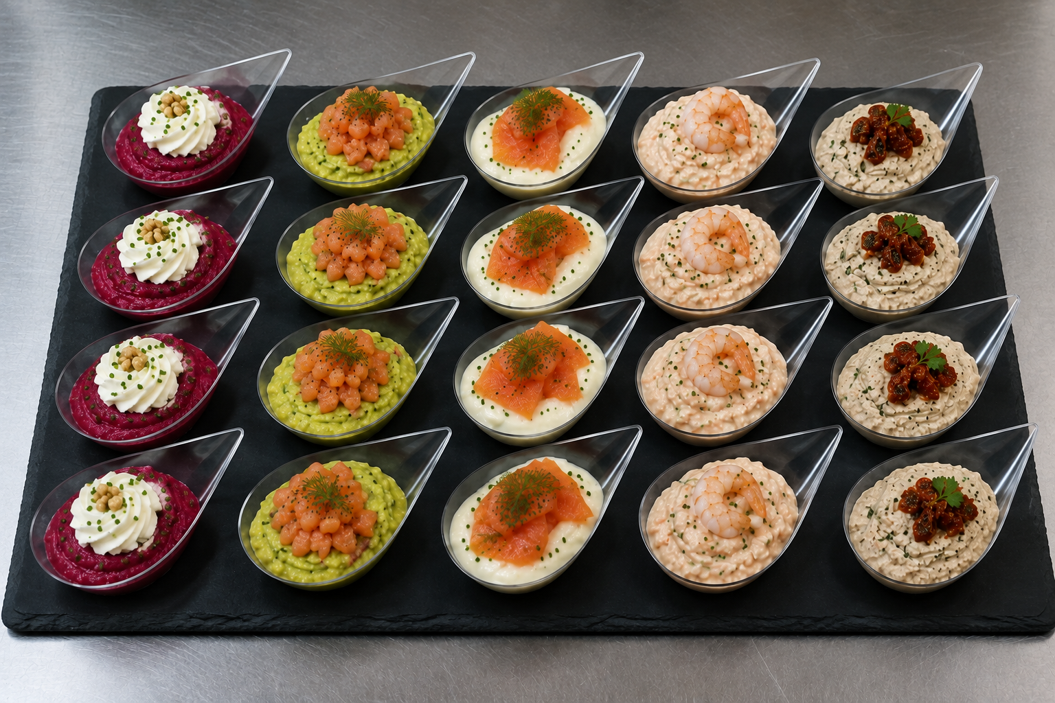 Plateau de 20 amuse-bouche gourmands