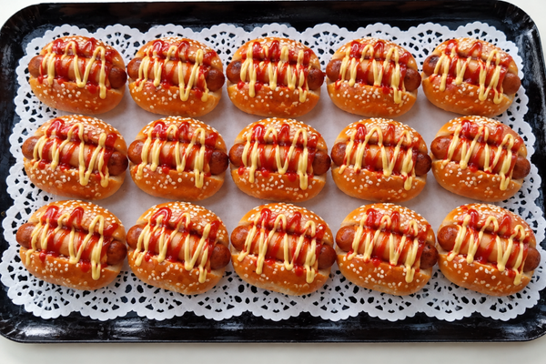 🌭 Mini Hot-Dogs Végétariens 15 pièces