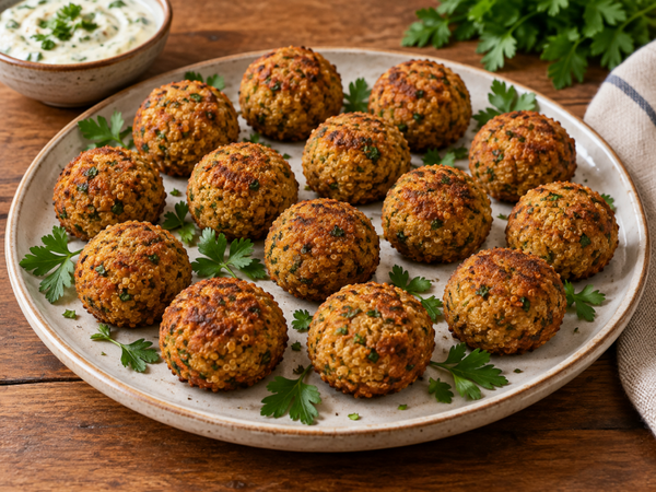 🌿 Mini Falafels au Quinoa 15 pièces