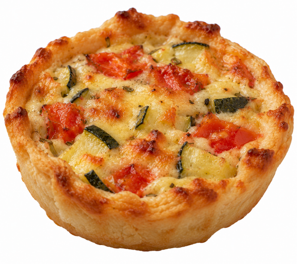 Mini Quiche Courgette & Tomate