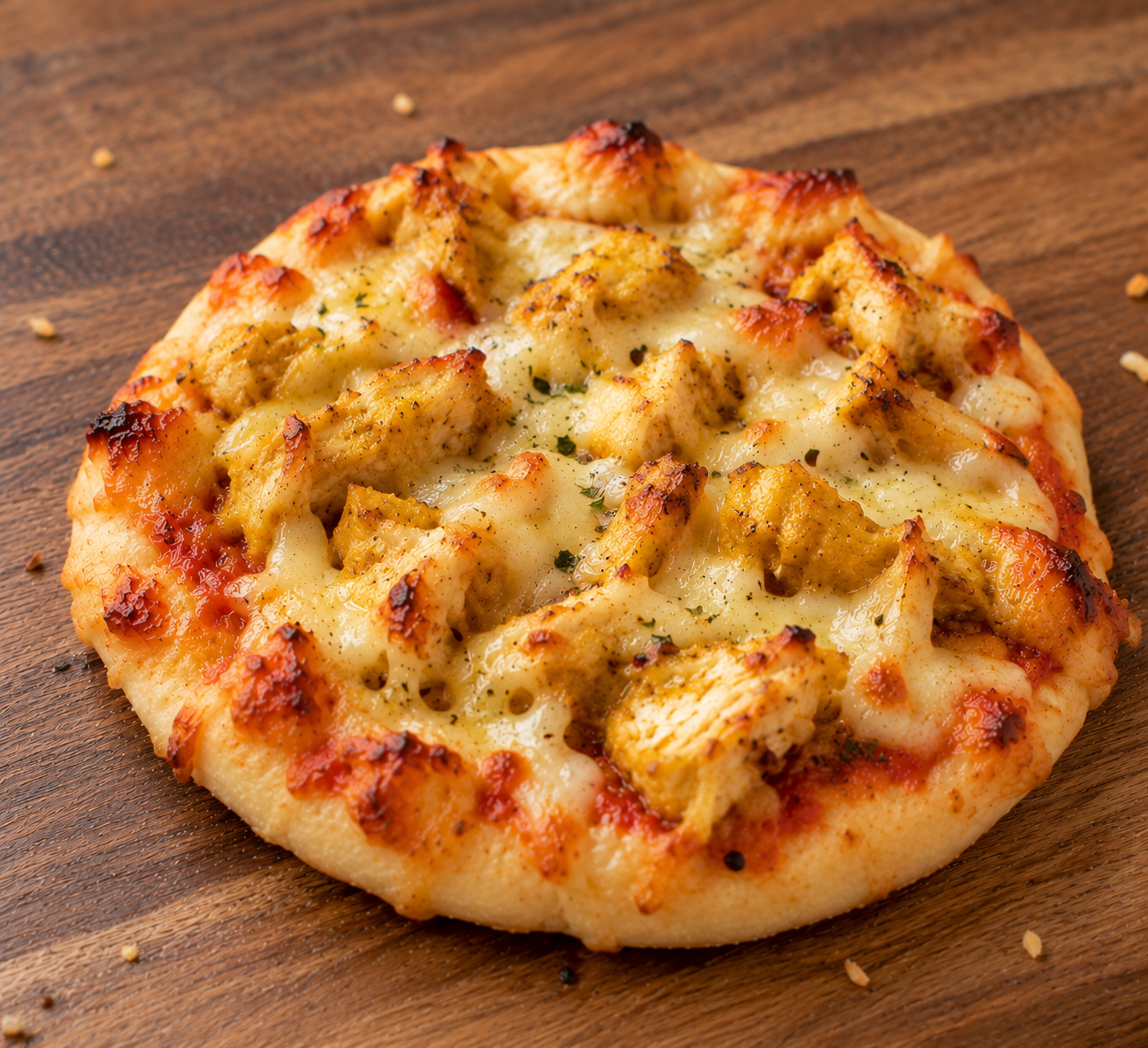 Mini Pizza Poulet Curry