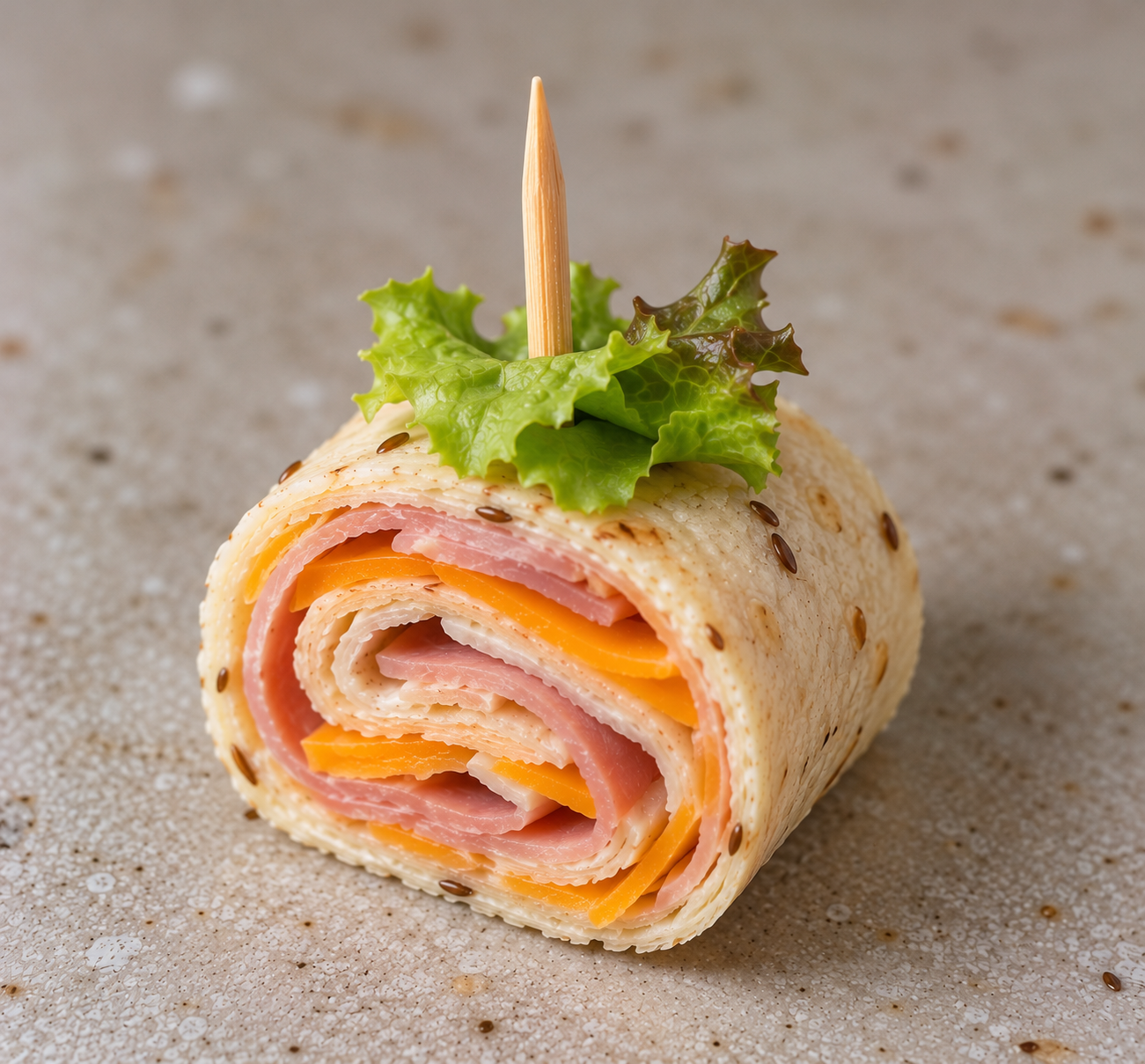 Mini Wrap Roulé Jambon & Mimolette