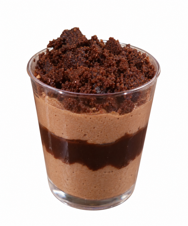 🍫 Verrine chocolat & brownie