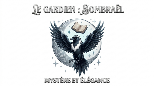 ​Le T-shirt "Sombraël, le Gardien des Secrets" – Édition Nocturne
