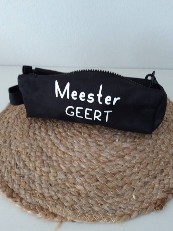 Pennenzak zwart Meester