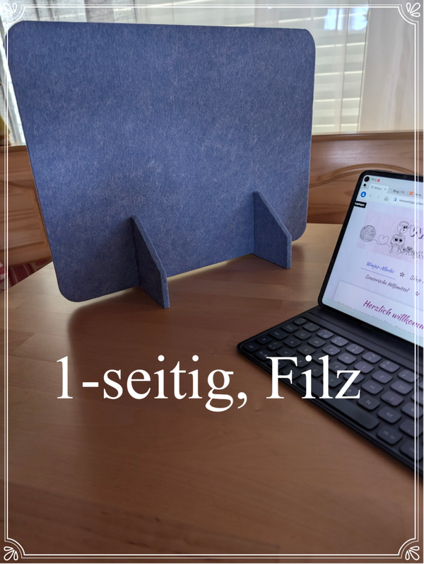 Schreibwand 1-seitig & 3-seitig
