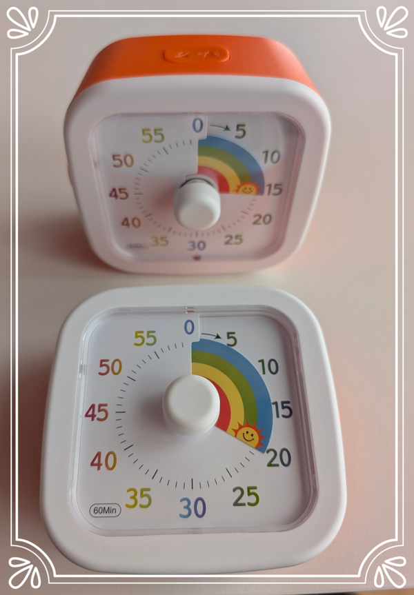 Timer, visuelle, Regenbogen