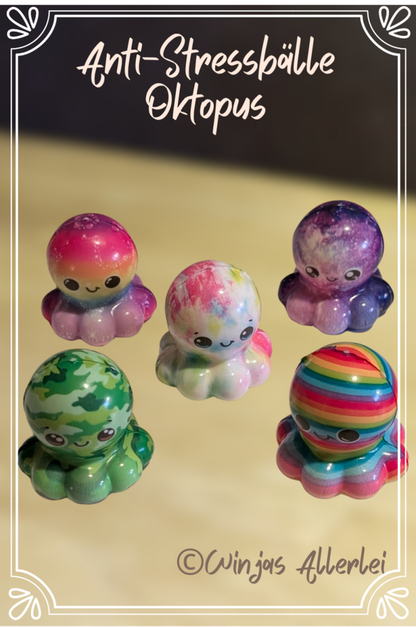 Anti-Stressbälle Oktopus